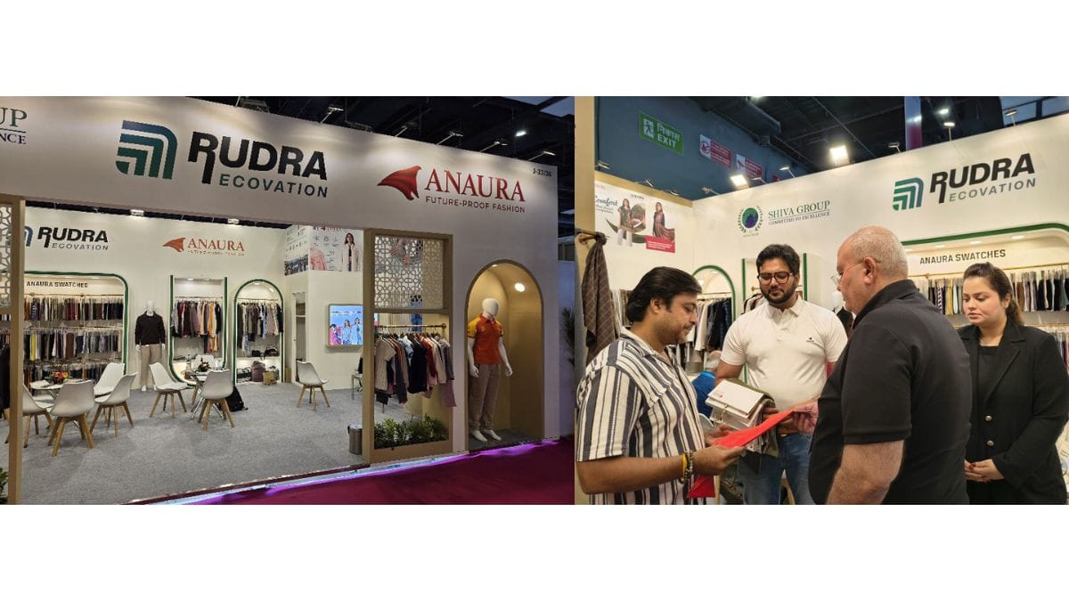Rudra Ecovation Showcases Anaura at TFI Textile Fair India 2025