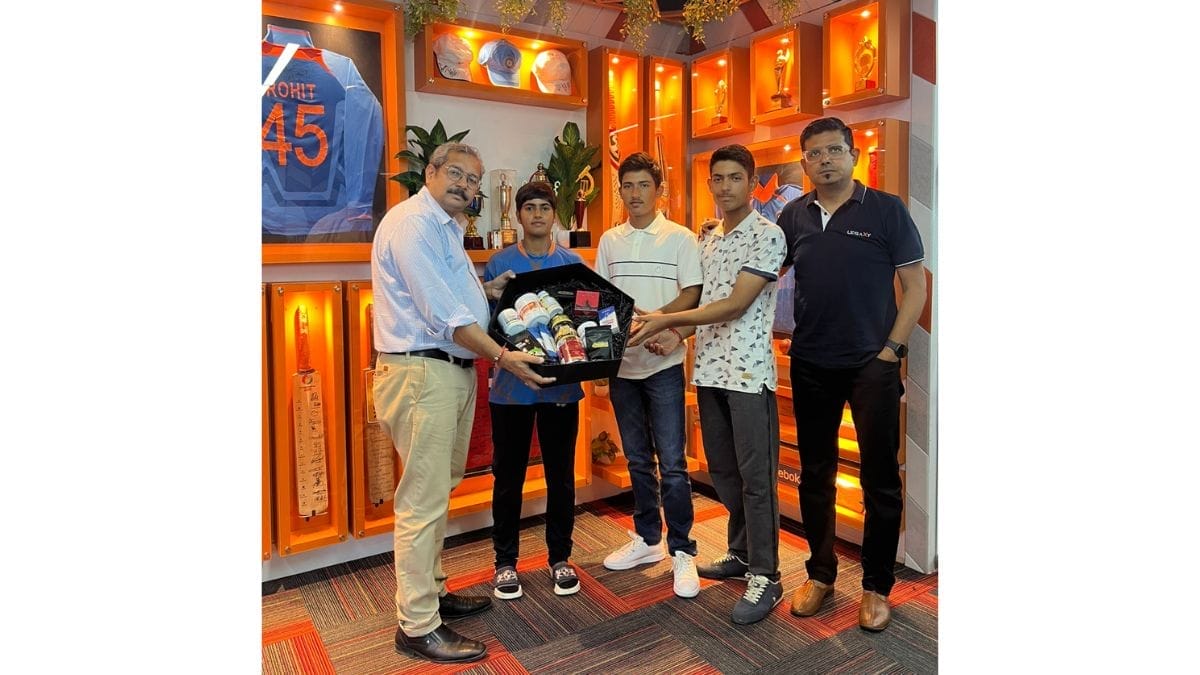 M3M Foundation and LegaXy Empower Rising Stars with Player-Grade I Cricket Kits