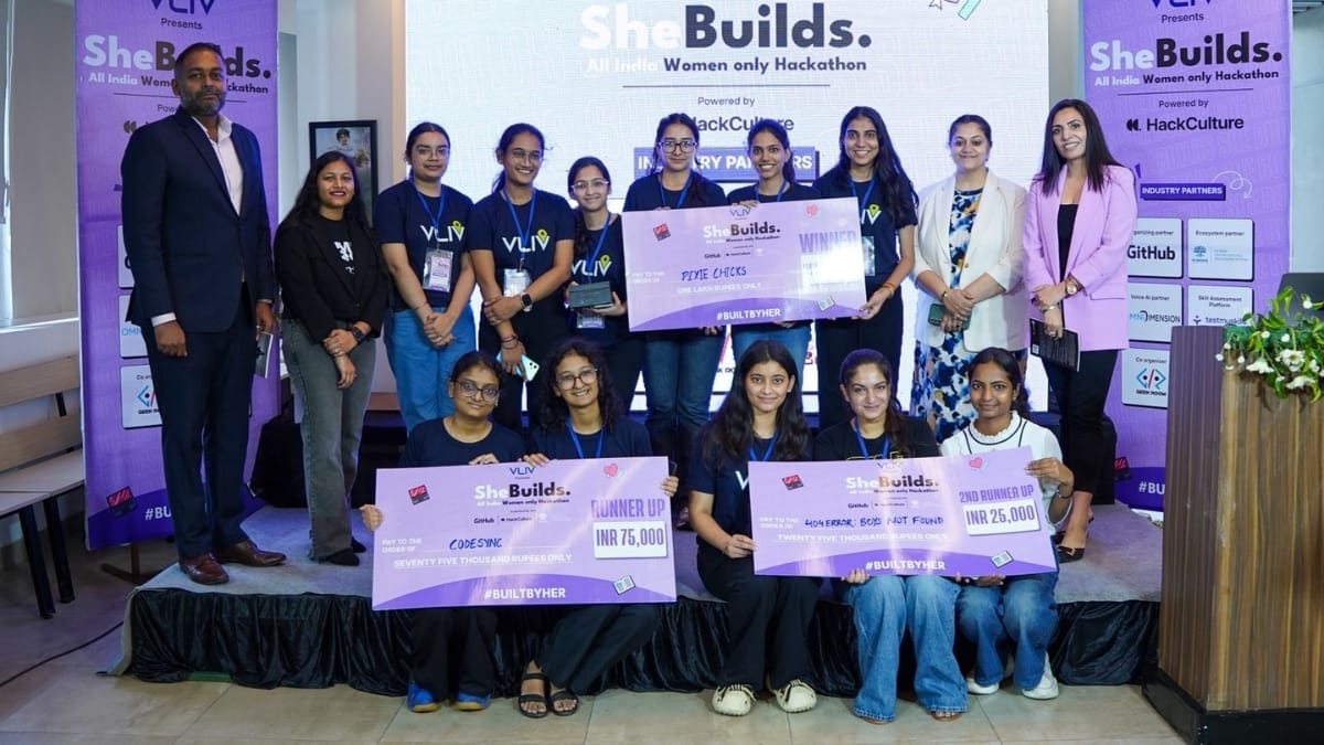 VLIV Hosts SheBuilds 2025 | Powered by HackCulture & GitHub VLIV - PNN