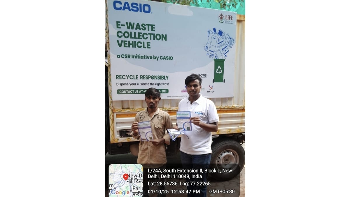 Casio India Launches Second Edition of “Recycle Responsibly” CSR Campaign, Expanding E-Waste Awareness - PNN