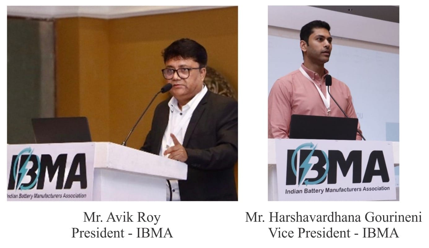 Indian Battery Manufacturers Association Appoints Avik Roy as President and Harshavardhana Gourineni as Vice President Indian Battery Manufacturers Association Appoints Avik Roy as President and Harsha Gourneni as Vice President PNN
