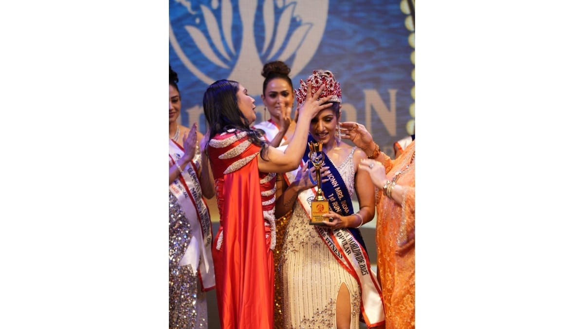 From Strength to Stardom: Neha Jonas Shines as Glammon Mrs India Worldwide 2025 1st Runner-Up Neha