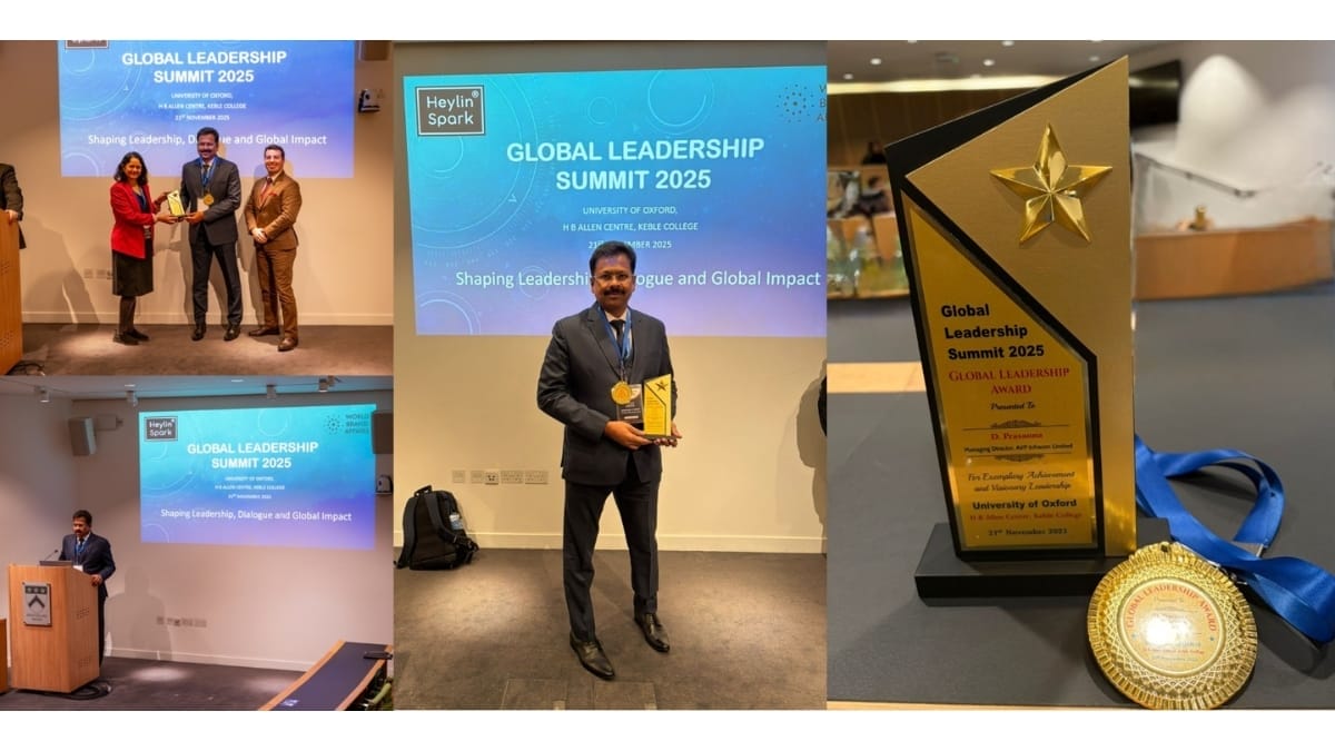 AVP Infracon Limited CMD & CEO Mr. D. Prasanna Honoured at the Global Leadership Awards 2025, University of Oxford AVP Infracon Limited CMD & CEO Mr. D. Prasanna Honoured at the Global Leadership Awards 2025, University of Oxford PNN