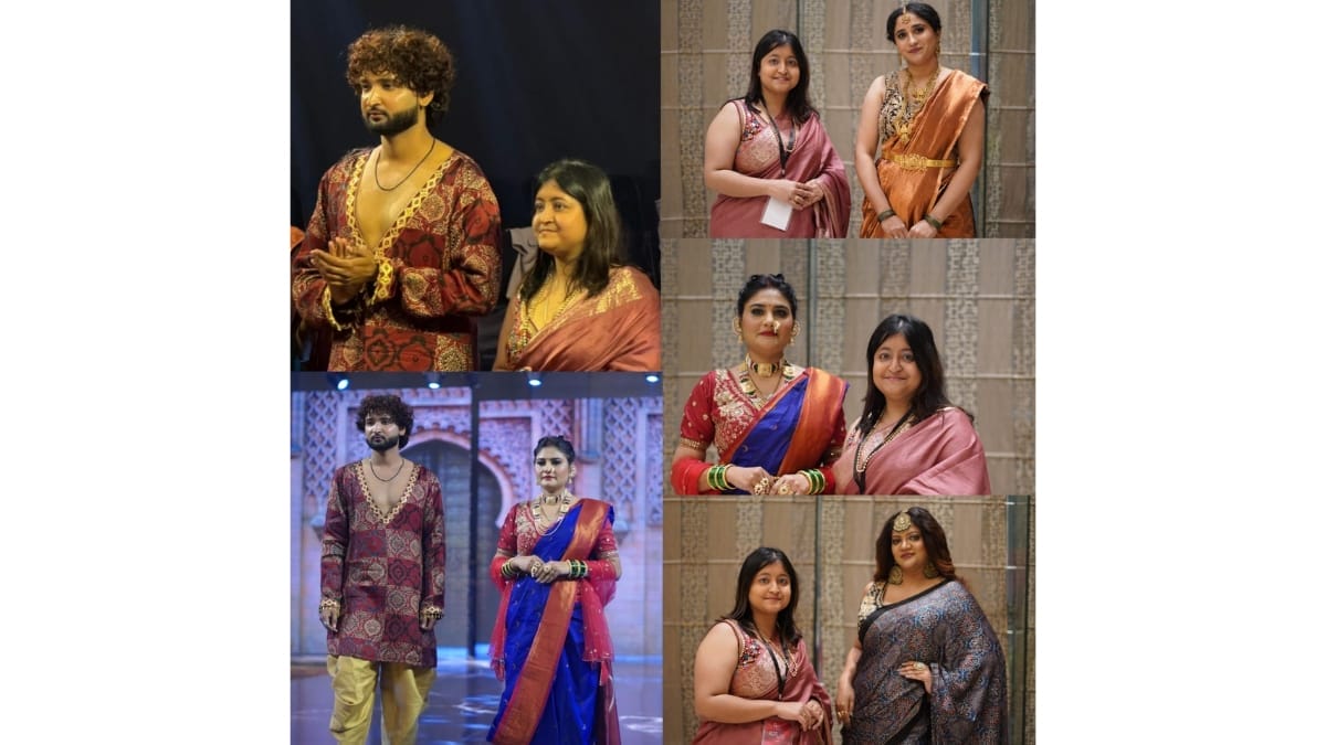 Lable Mahima Vastram Celebrates the Soul of Indian Handloom at Couture Runway Week Season 8 Mahima Vastram