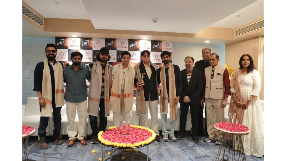 Citara, Laloo Makers Express Interest in Developing Gujarat Film City at Laloo Team Felicitation Event Citara