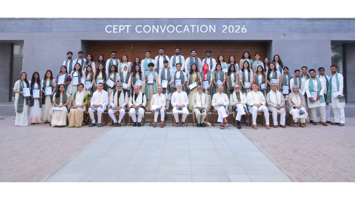 CEPT University Confers Degrees on 589 Students at Its 20th Convocation; Announces Launch of New Program – MBA in Real Estate CEPT University - PNN