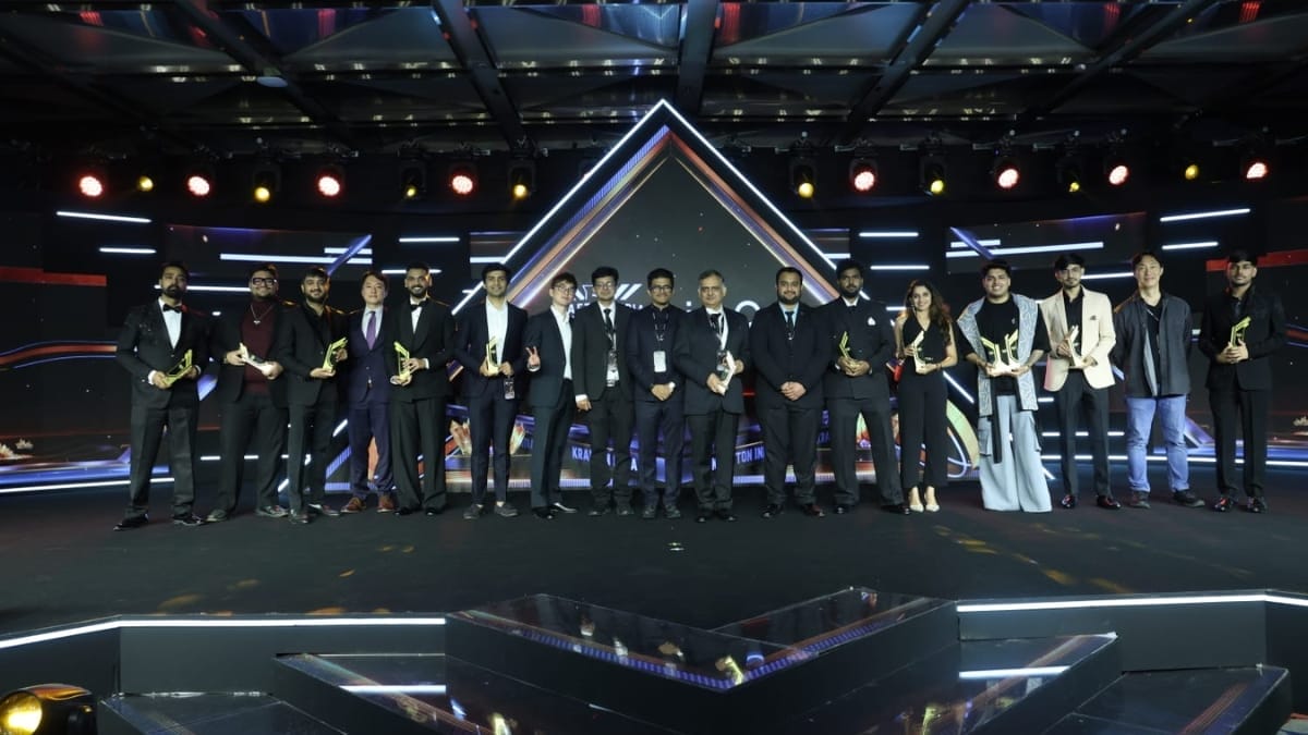 KRAFTON India honors India’s Gaming Champions at the Inaugural KRAFTON India Awards 2025 with iQOO KRAFTON