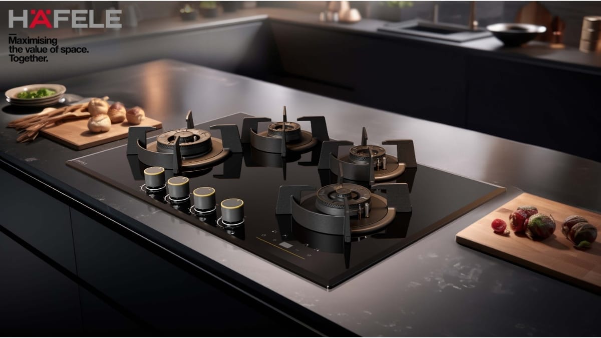 Hafele Elevates Kitchen Design with the Premium Aesthetics of Cronus Digi-Step Hobs Hafele