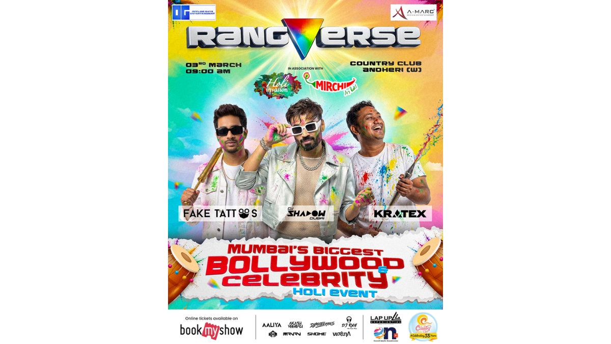 RANGVERSE 2026 Set to Redefine Holi Celebrations in Mumbai