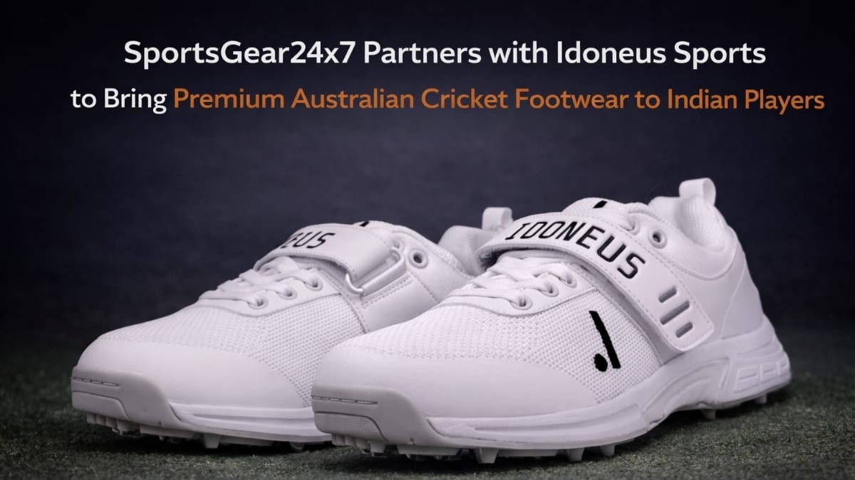 SportsGear24x7 Partners with Idoneus Sports to Bring Premium Australian Cricket Footwear to Indian Players