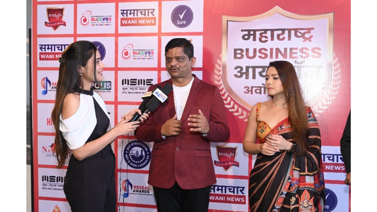 Maharashtra Business Icon Award Celebrated Excellence, Innovation, and Visionary Leadership, Graced by Chief Guest Miss Sonalee Kulkarni and Guest of Honour Mr. Kiran Patil